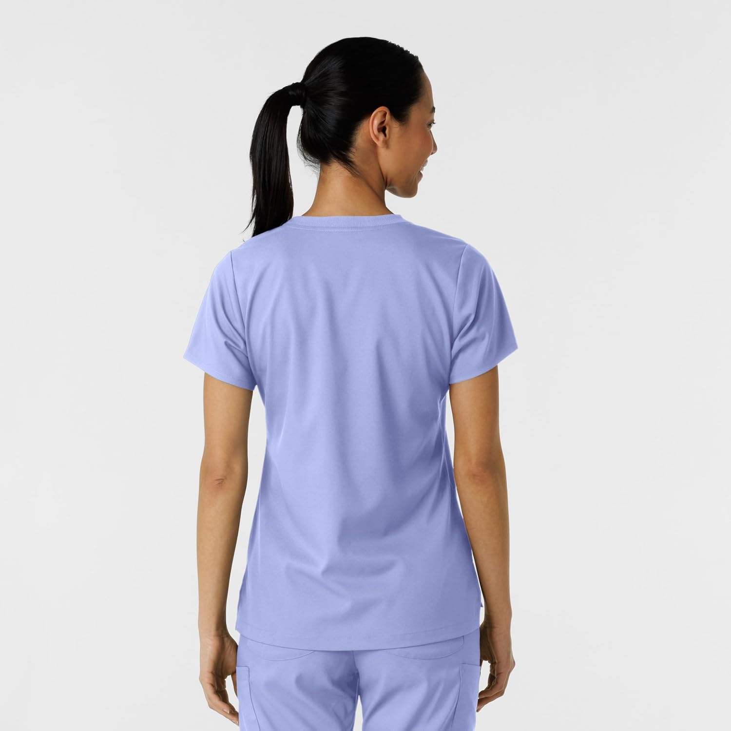 image:imageWink Boundless Womens Classic Scrub TeeCeil Blue