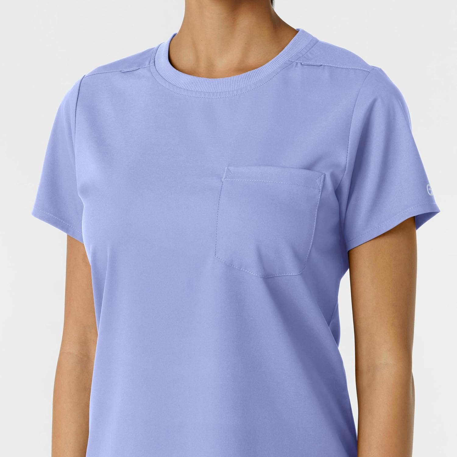 image:imageWink Boundless Womens Classic Scrub TeeCeil Blue