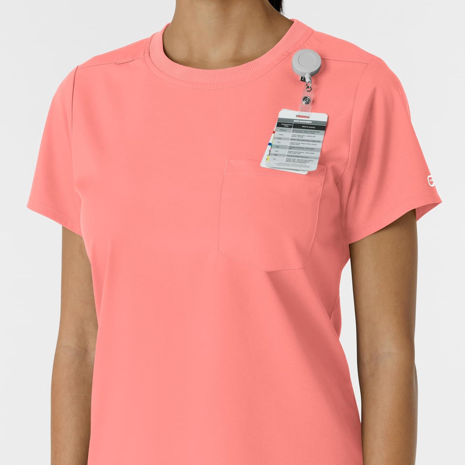 image:imageWink Boundless Womens Classic Scrub TeeParadise Pink