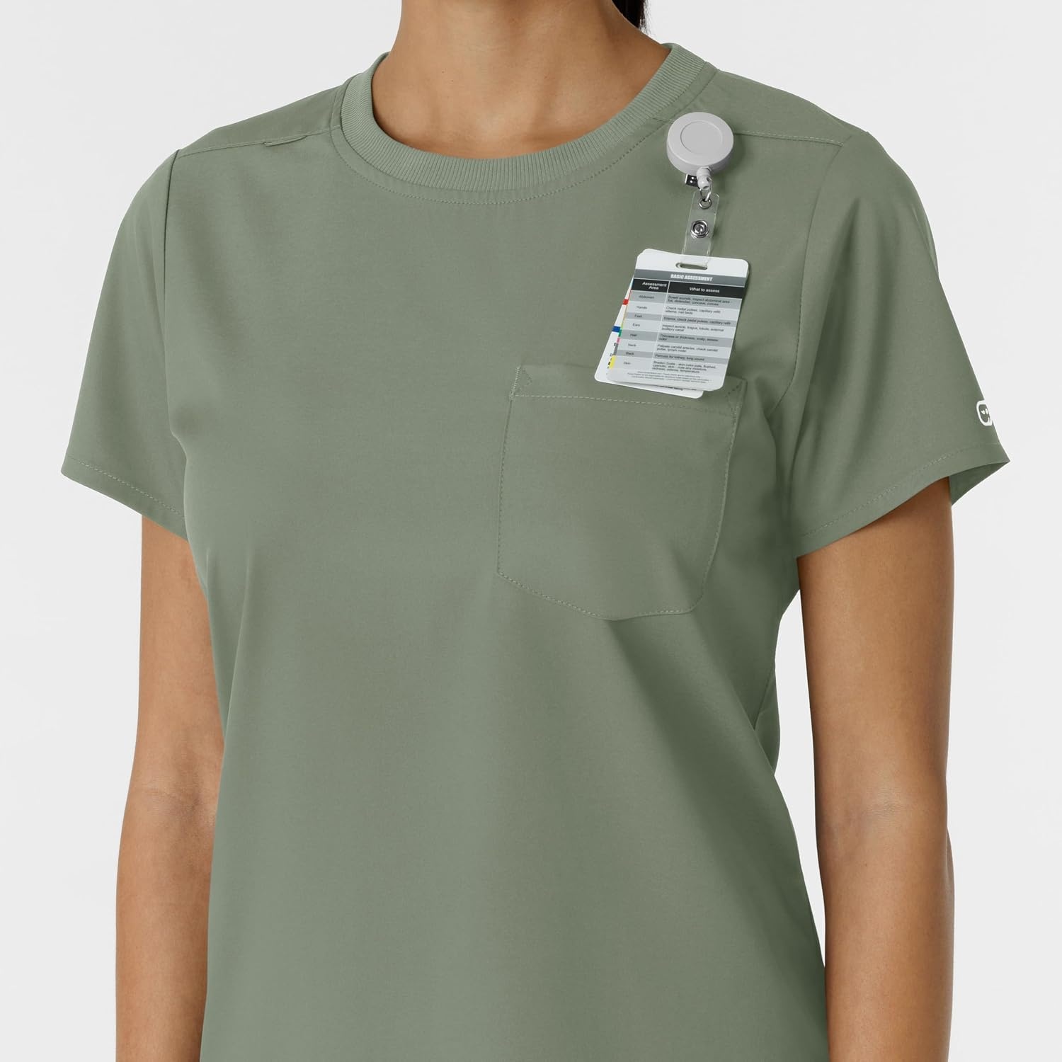 image:imageWink Boundless Womens Classic Scrub TeeSage