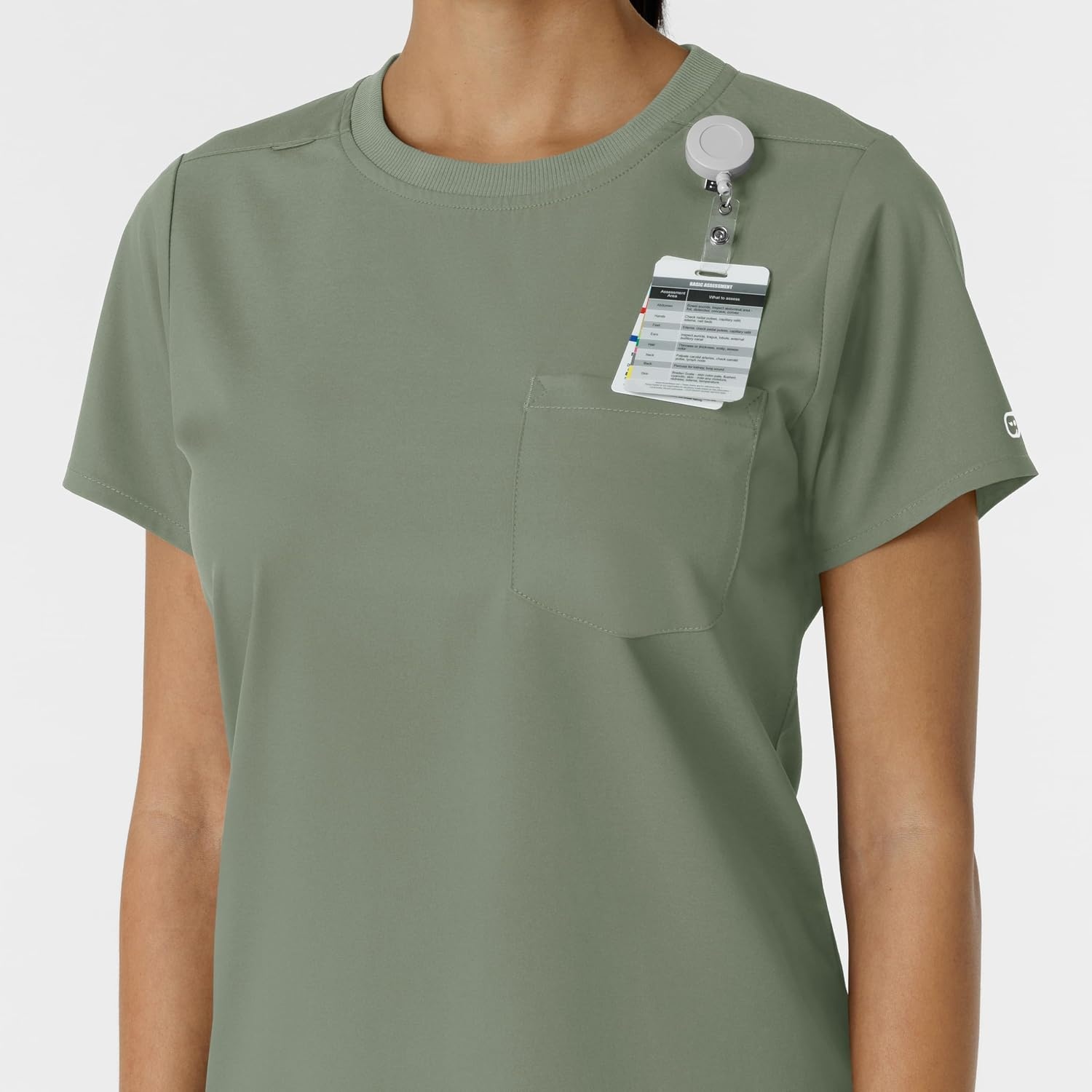 image:imageWink Boundless Womens Classic Scrub TeeSage