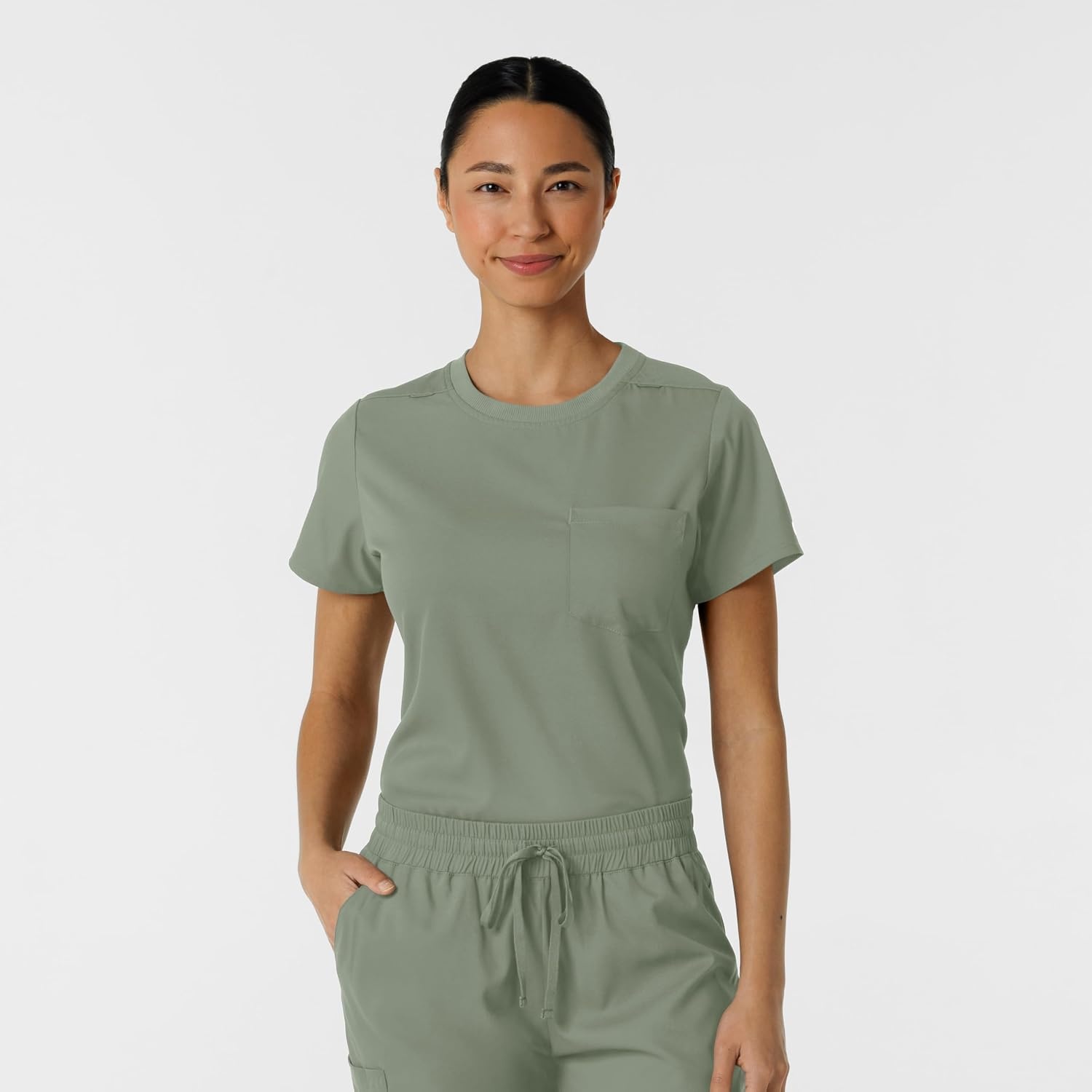 image:imageWink Boundless Womens Classic Scrub TeeSage