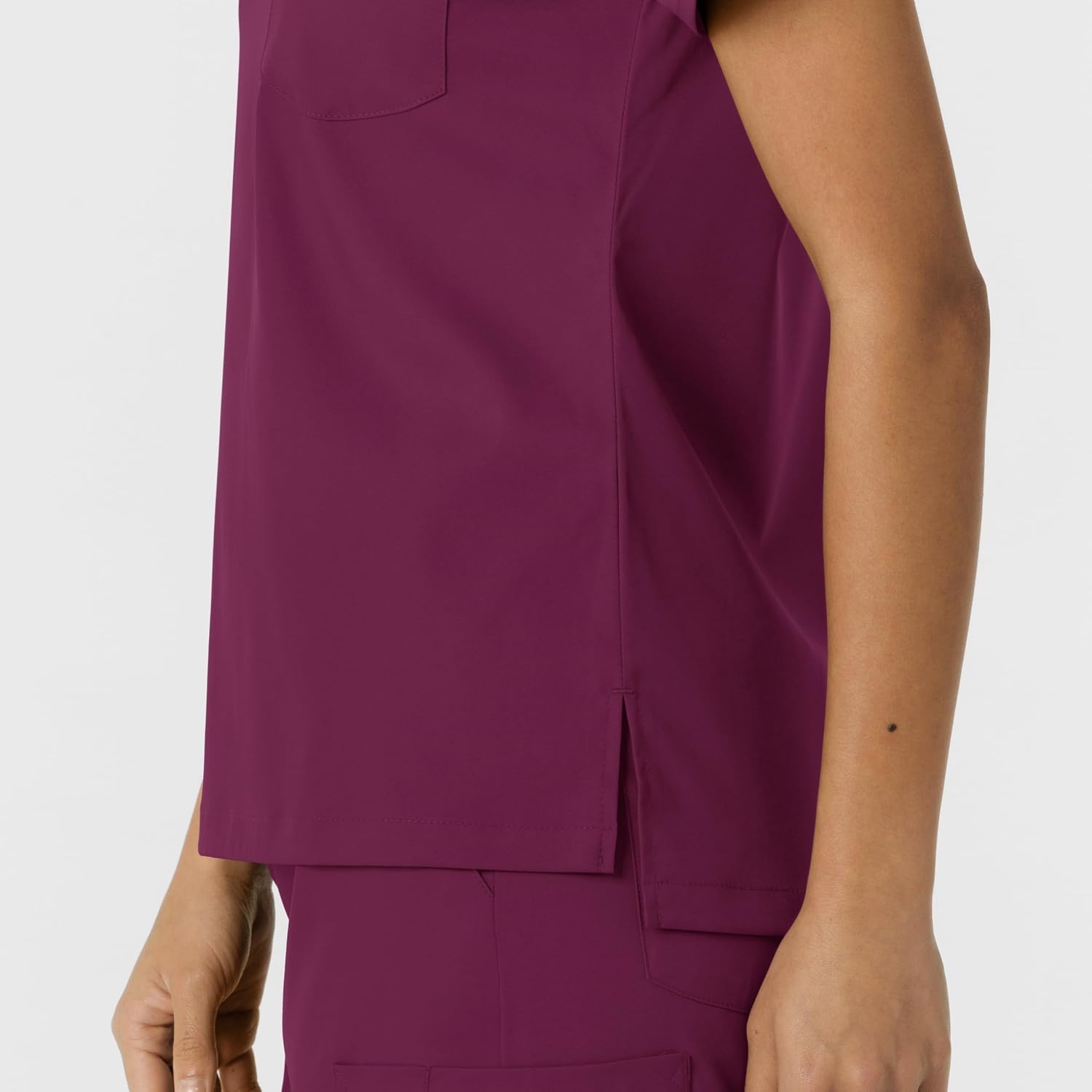 image:imageWink Boundless Womens Classic Scrub TeeWine