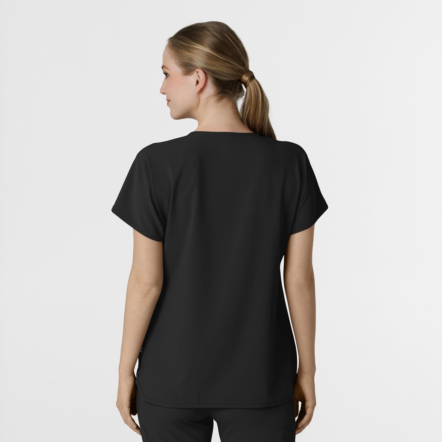 image:imageWink Renew Womens Dolman Scrub TopBlack