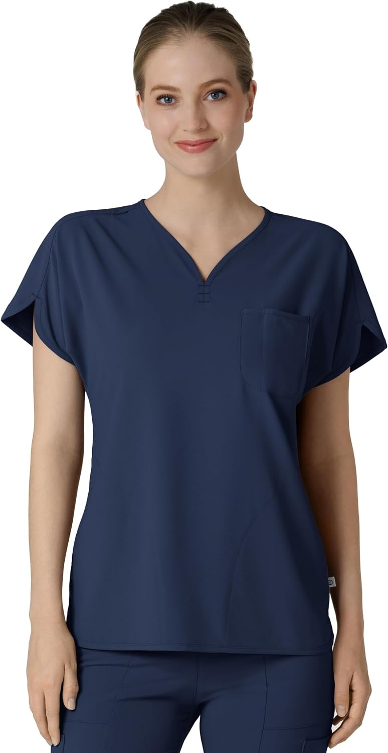 image:imageWink Renew Womens Dolman Scrub TopNavy