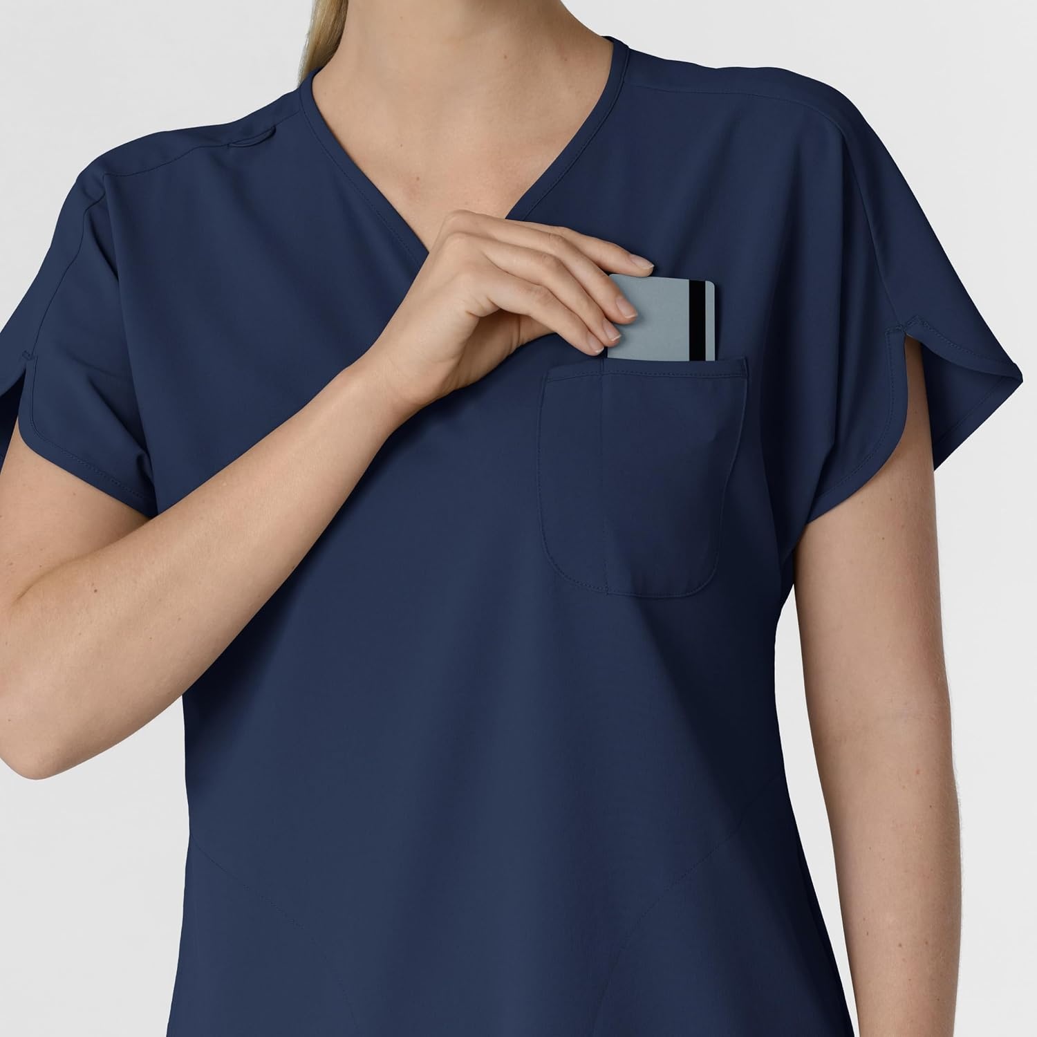 image:imageWink Renew Womens Dolman Scrub TopNavy