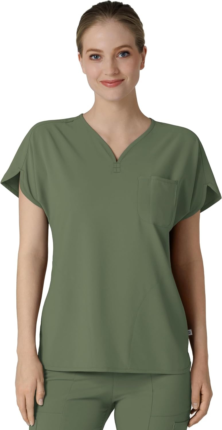 image:imageWink Renew Womens Dolman Scrub TopOlive