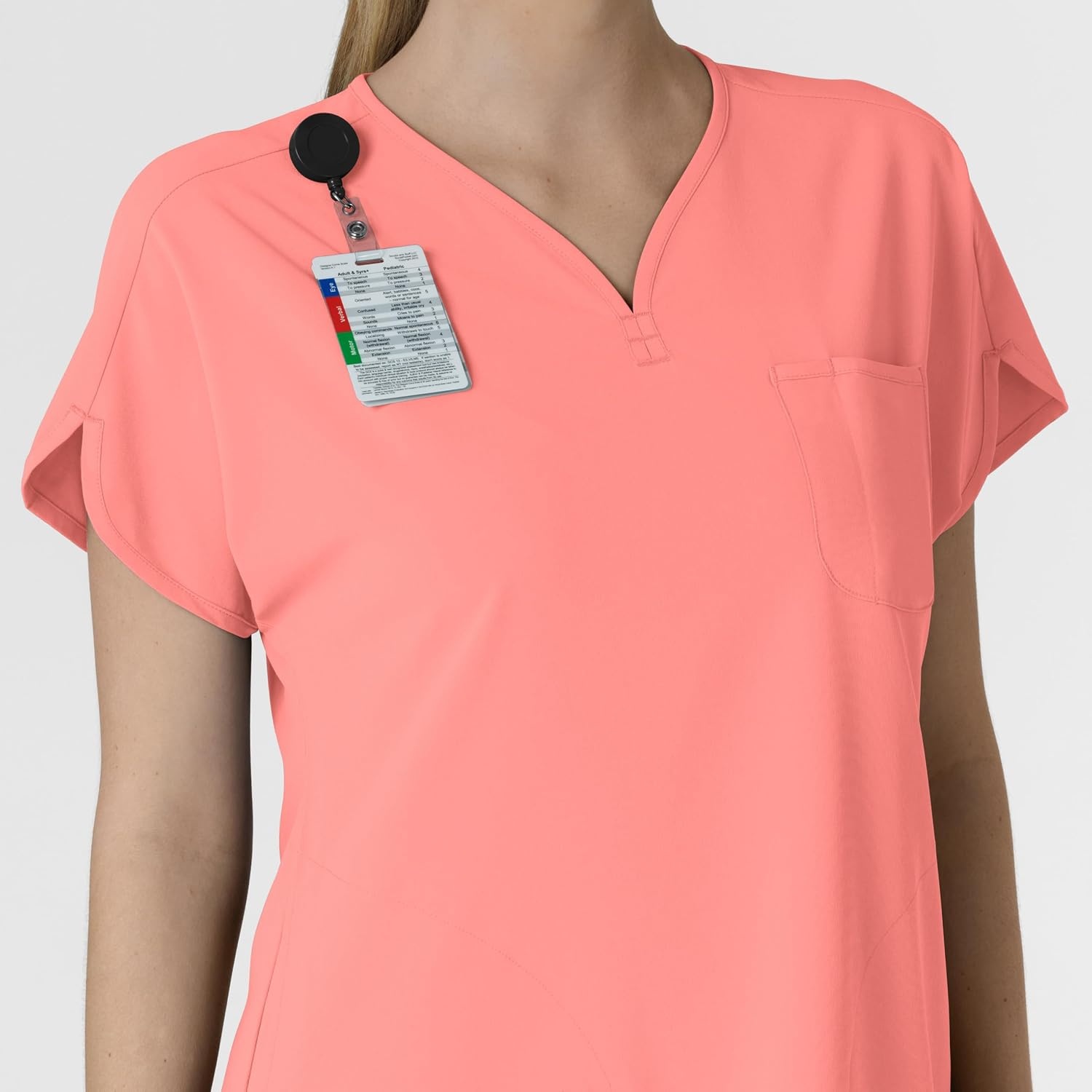image:imageWink Renew Womens Dolman Scrub TopParadise Pink