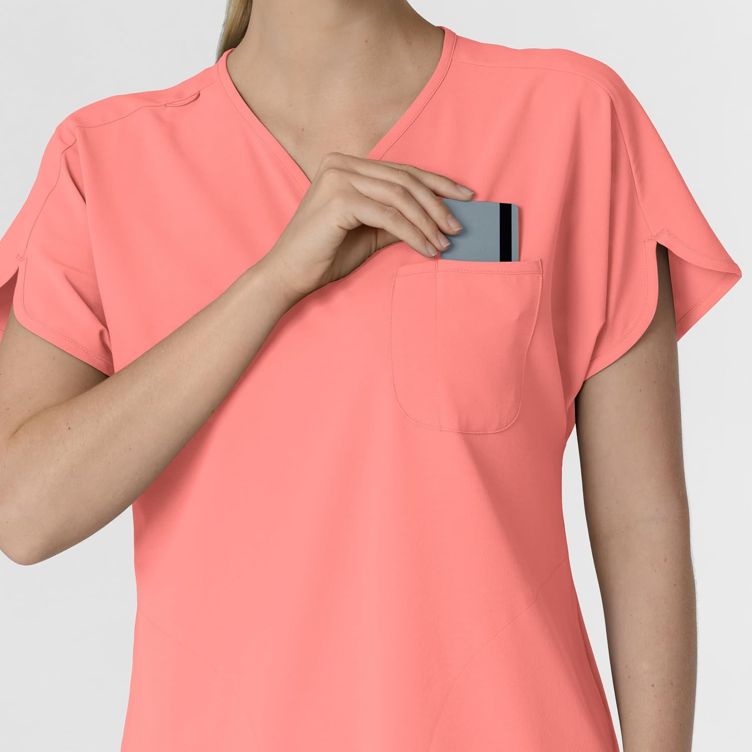 image:imageWink Renew Womens Dolman Scrub TopParadise Pink