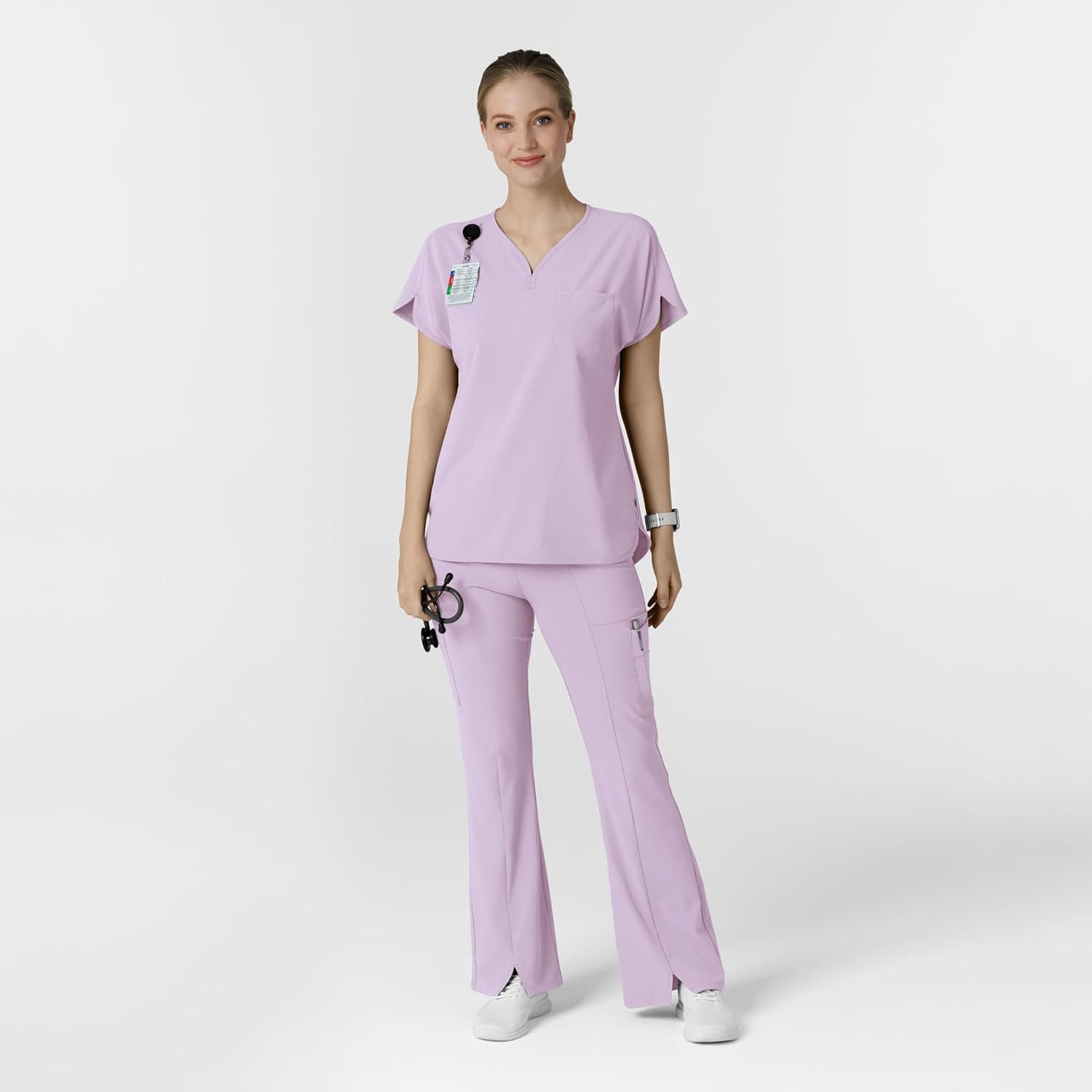 image:imageWink Renew Womens Dolman Scrub TopPastel Lilac