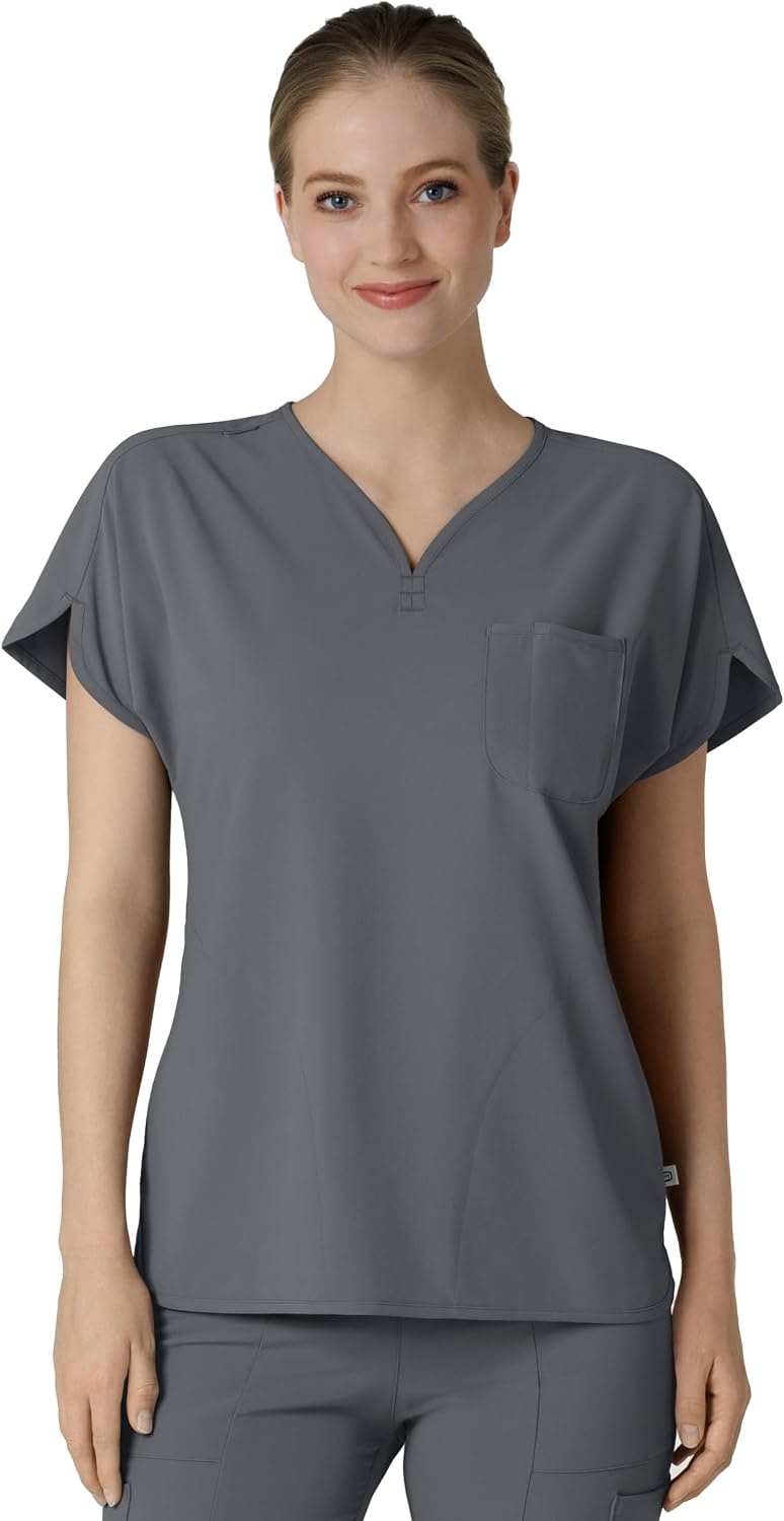 image:imageWink Renew Womens Dolman Scrub TopPewter