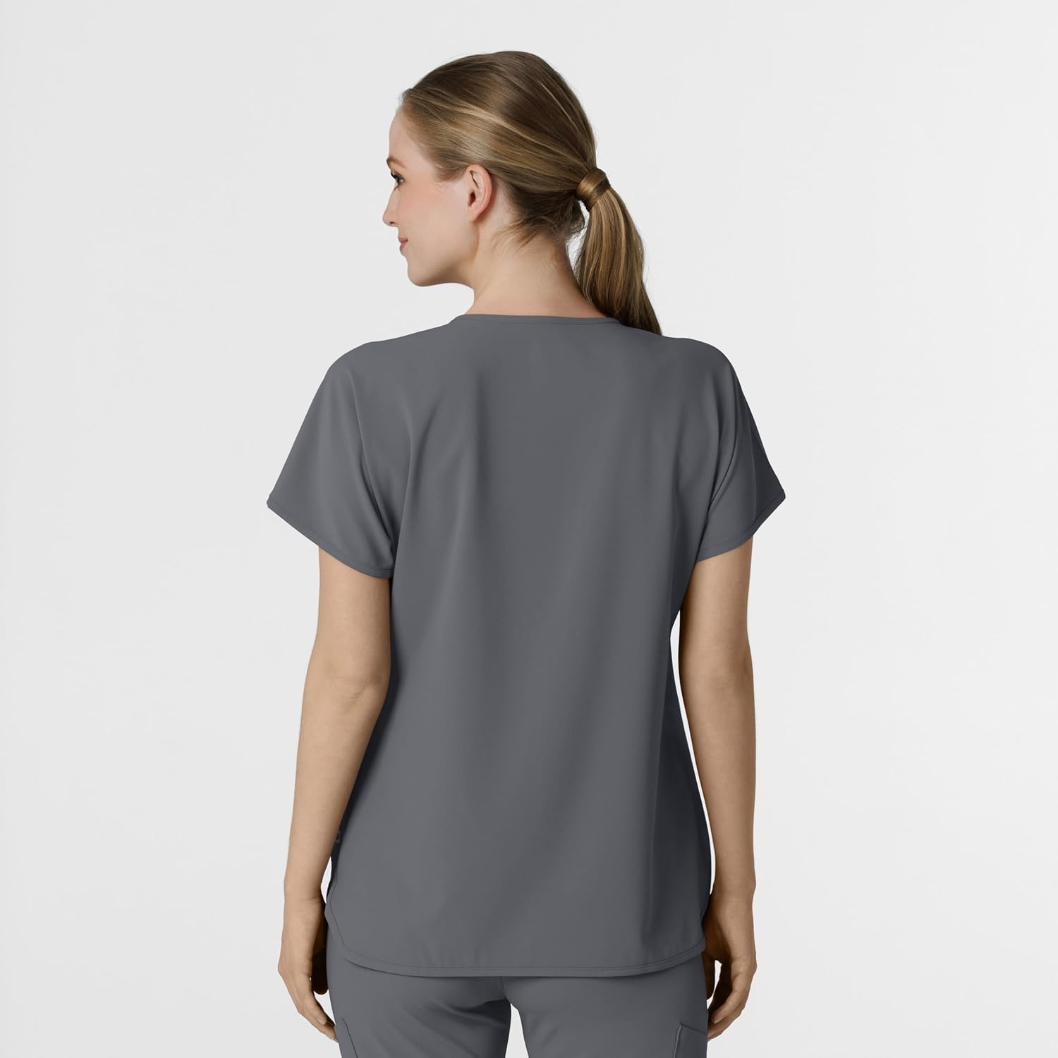 image:imageWink Renew Womens Dolman Scrub TopPewter