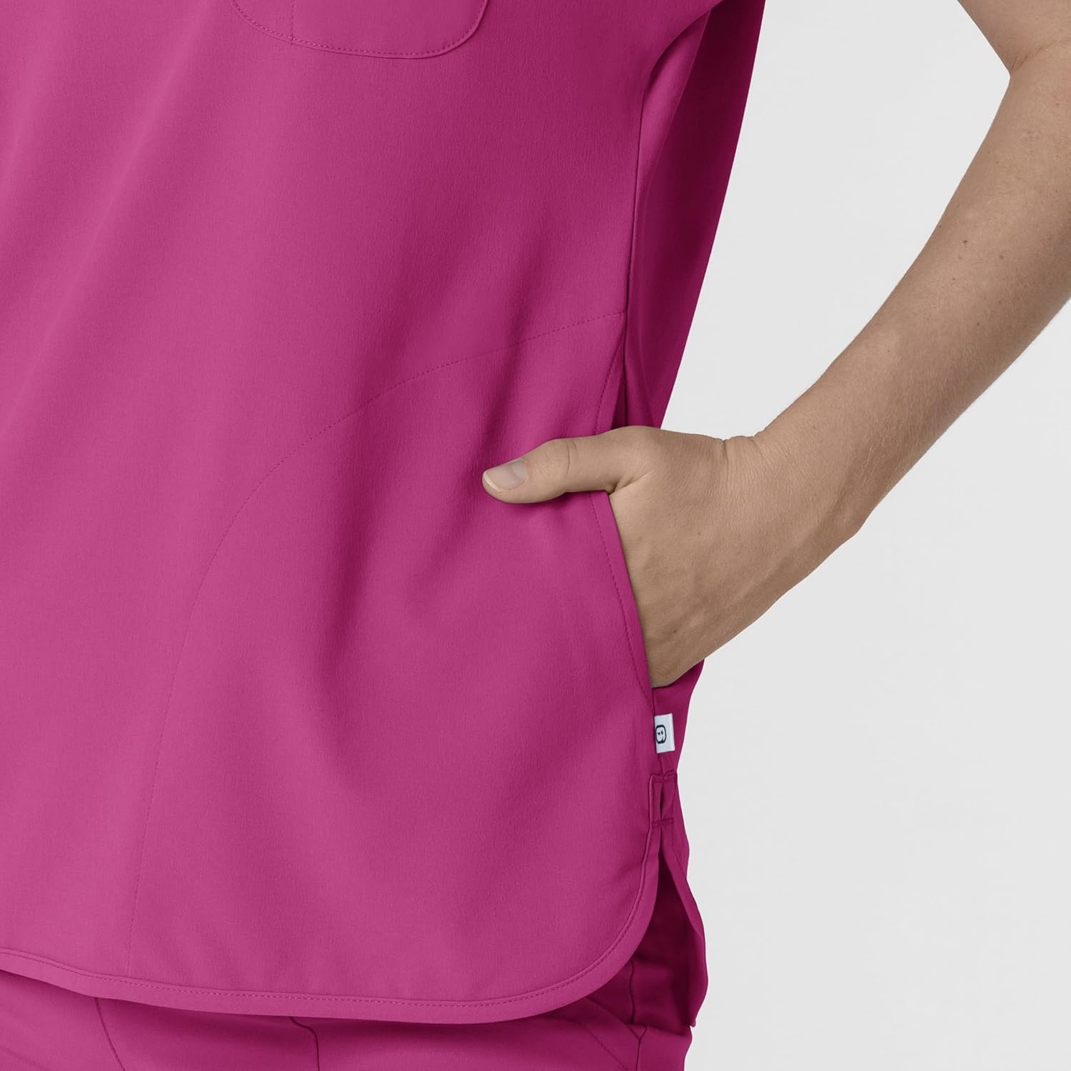image:imageWink Renew Womens Dolman Scrub TopRaspberry