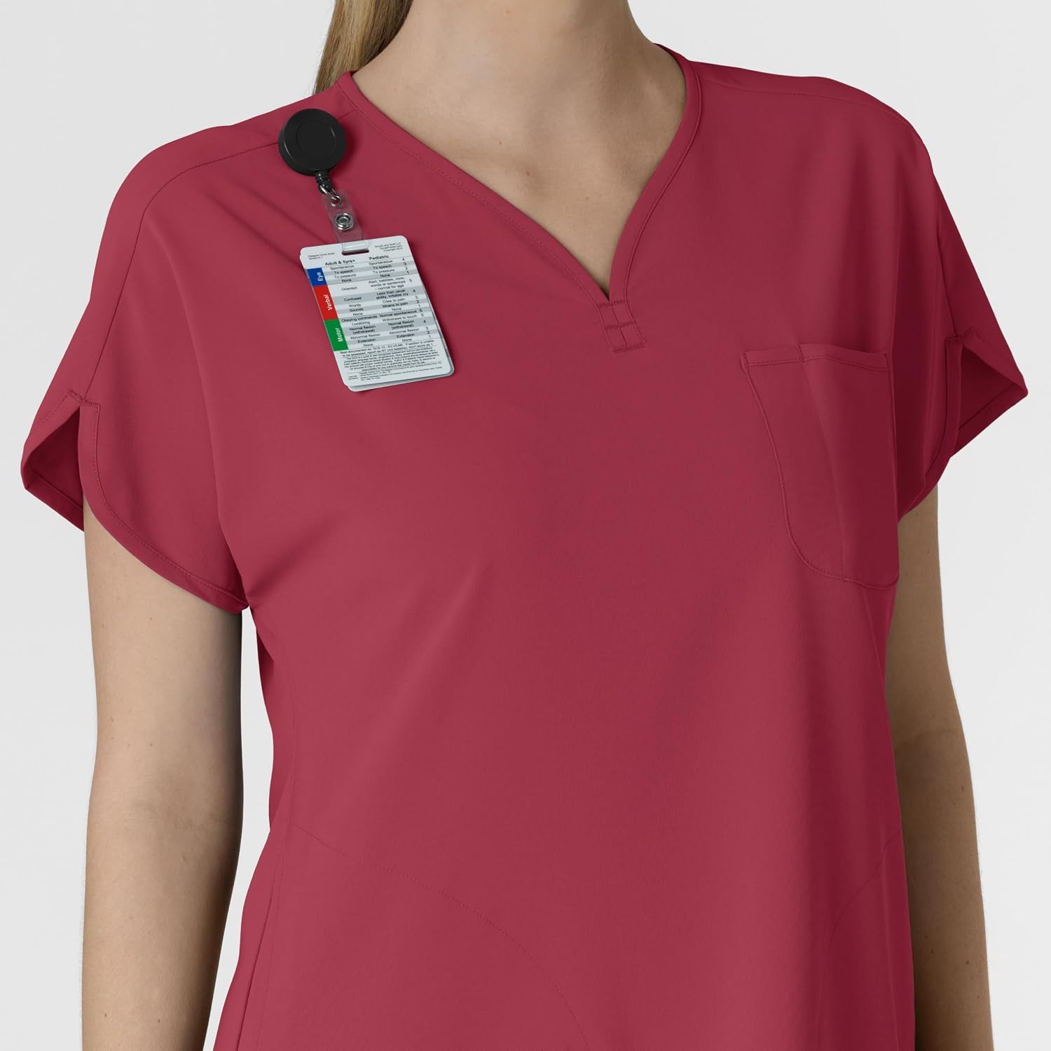 image:imageWink Renew Womens Dolman Scrub TopRuby