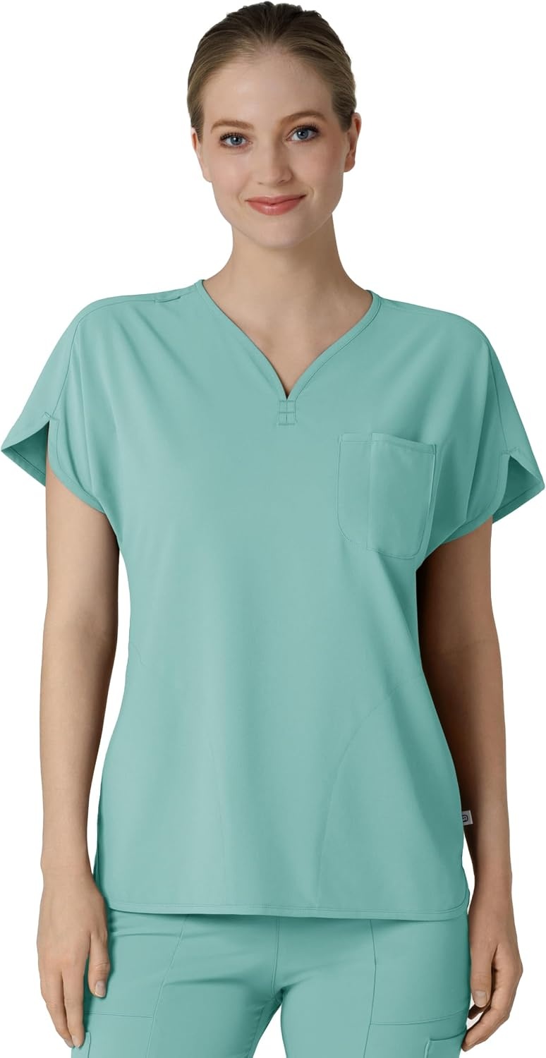image:imageWink Renew Womens Dolman Scrub TopTurquoise