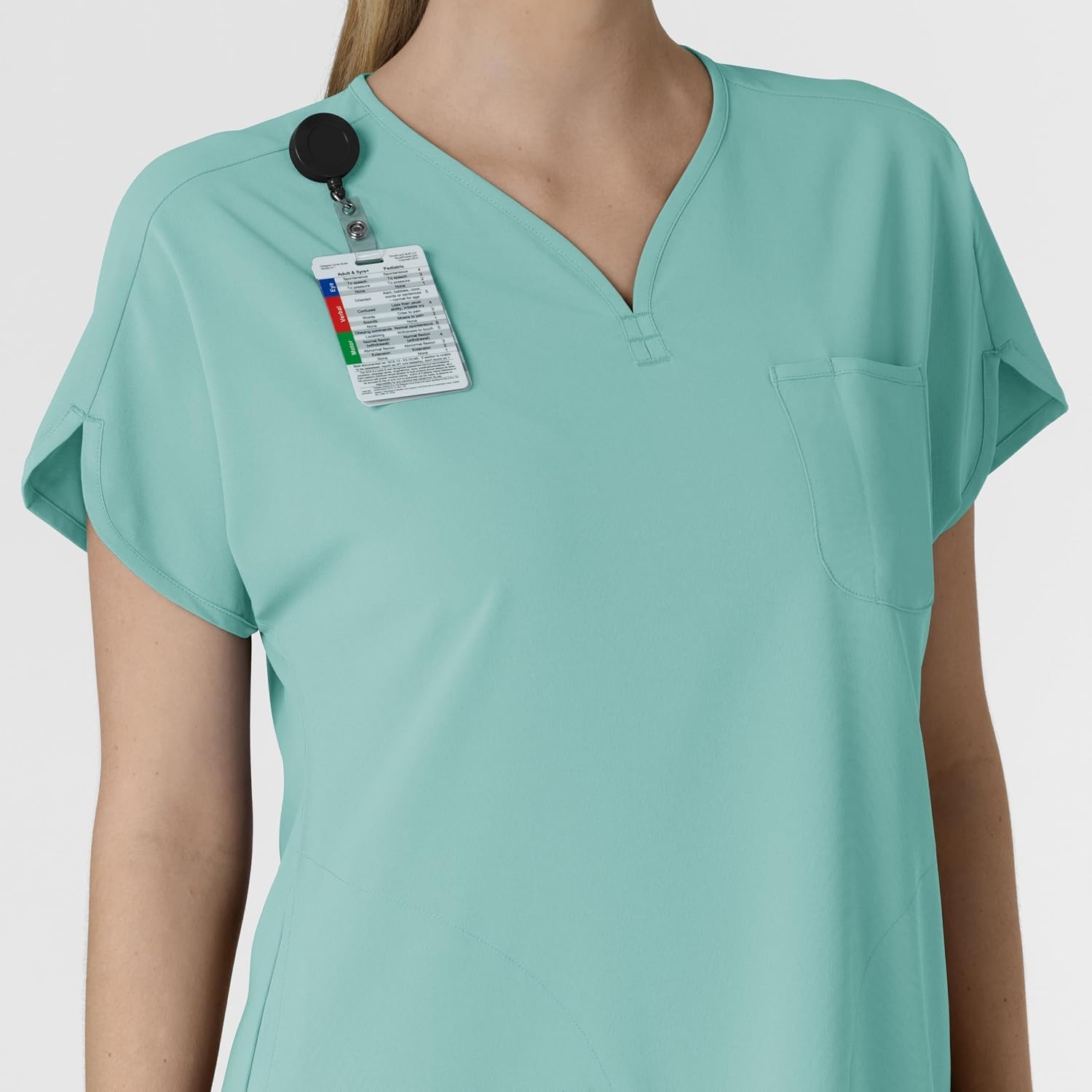 image:imageWink Renew Womens Dolman Scrub TopTurquoise
