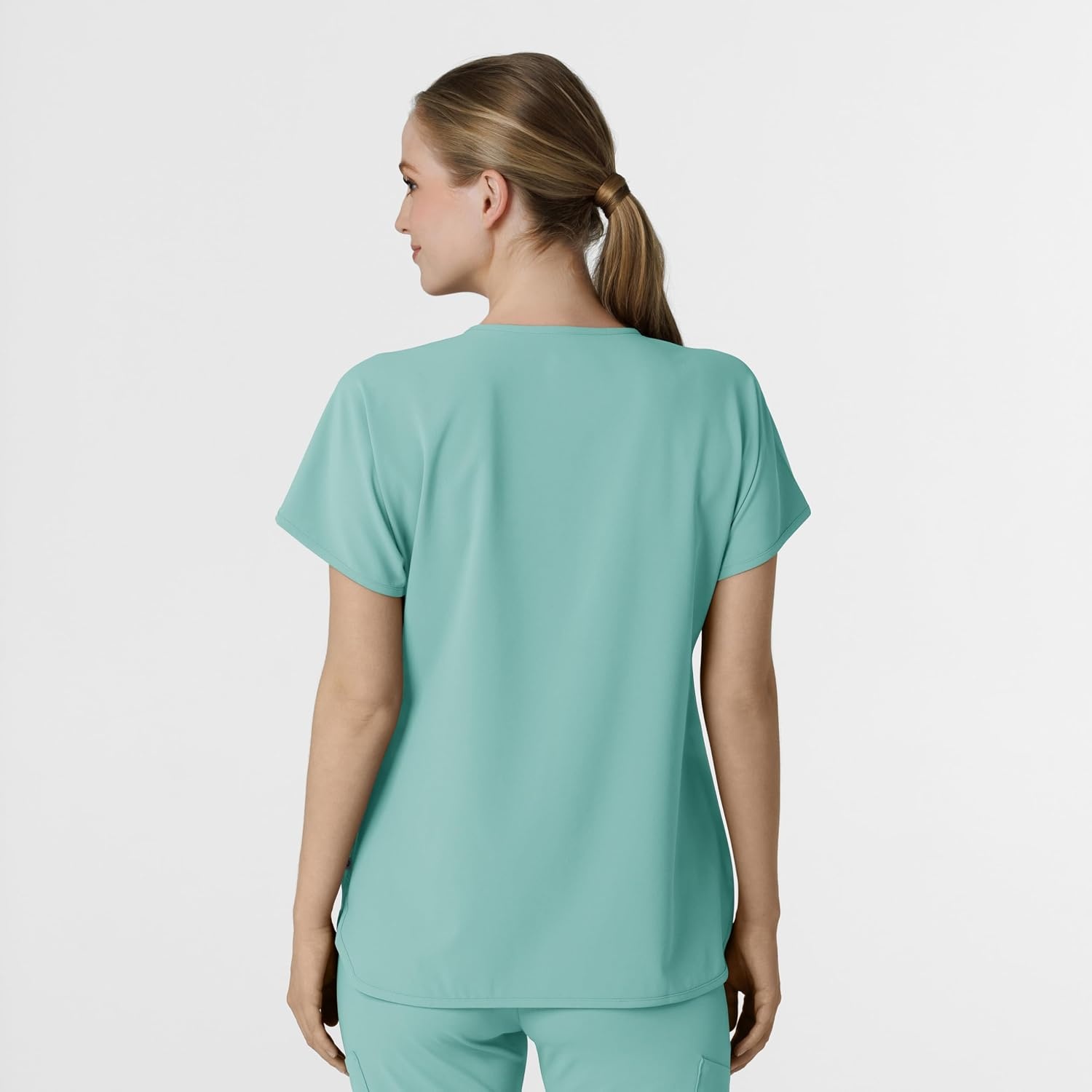 image:imageWink Renew Womens Dolman Scrub TopTurquoise