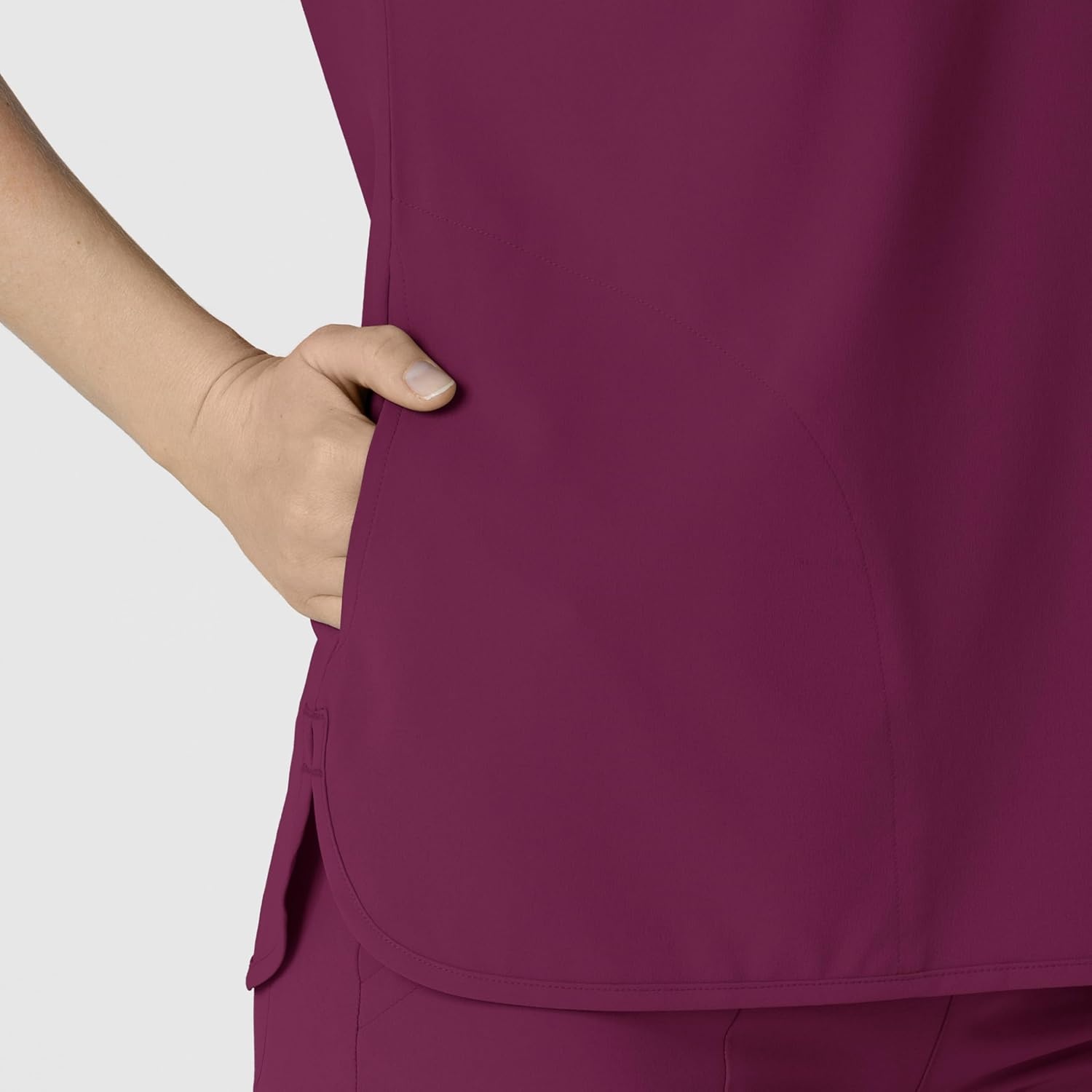 image:imageWink Renew Womens Dolman Scrub TopWine