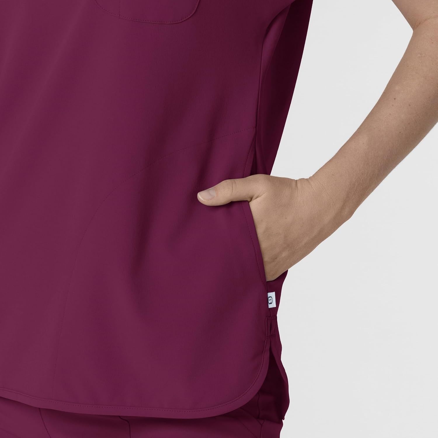 image:imageWink Renew Womens Dolman Scrub TopWine
