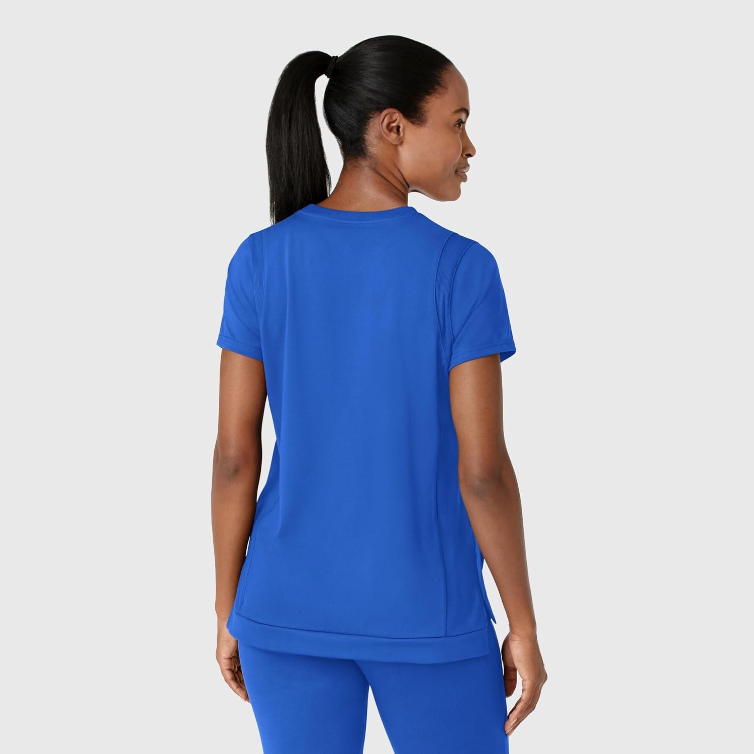 image:imageWink Renew Womens FlexnReach Crew Neck Scrub TopRoyal