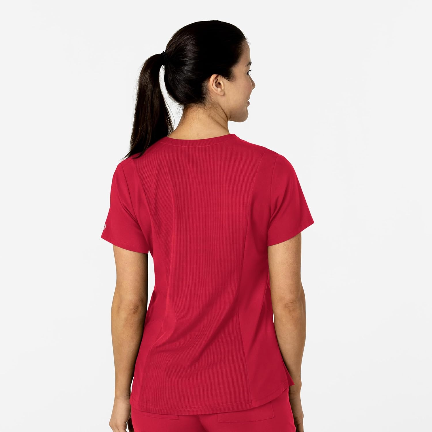 image:imageWink Womens Womens FlexnReach VNeck Scrub TopRed
