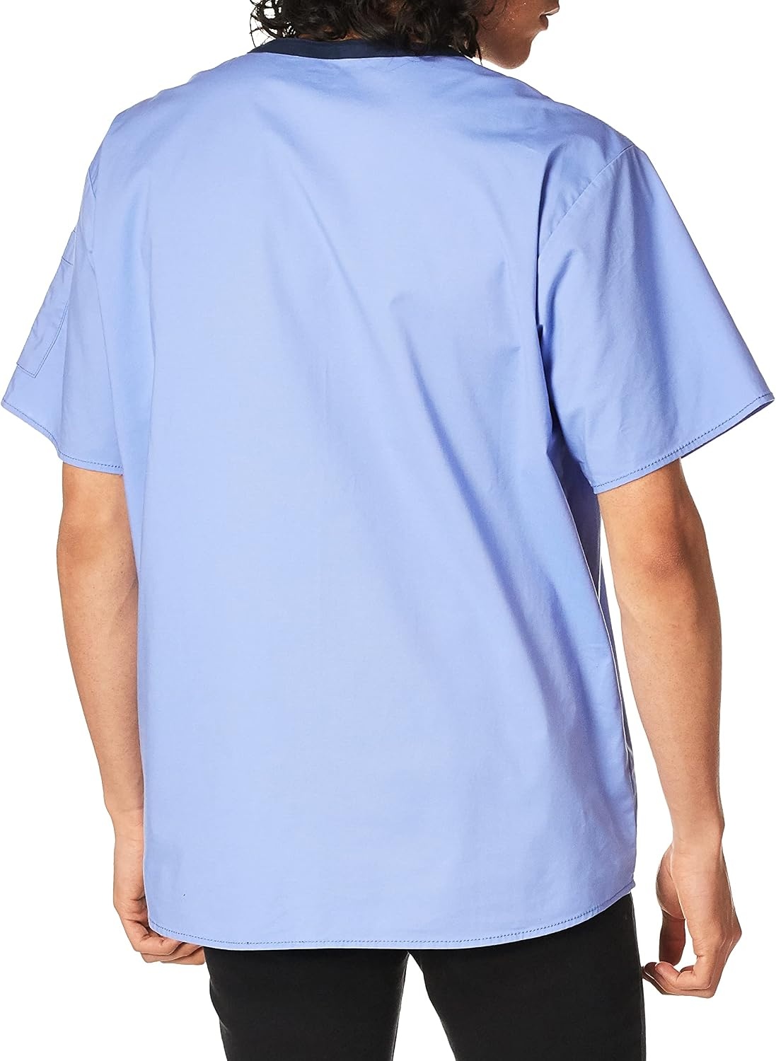 image:imageWonderWink Mens Wonderflex Honor Scrub TopCeil Blue