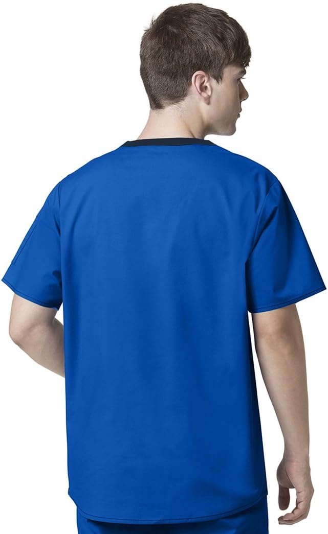 image:imageWonderWink Mens Wonderflex Honor Scrub TopKhaki