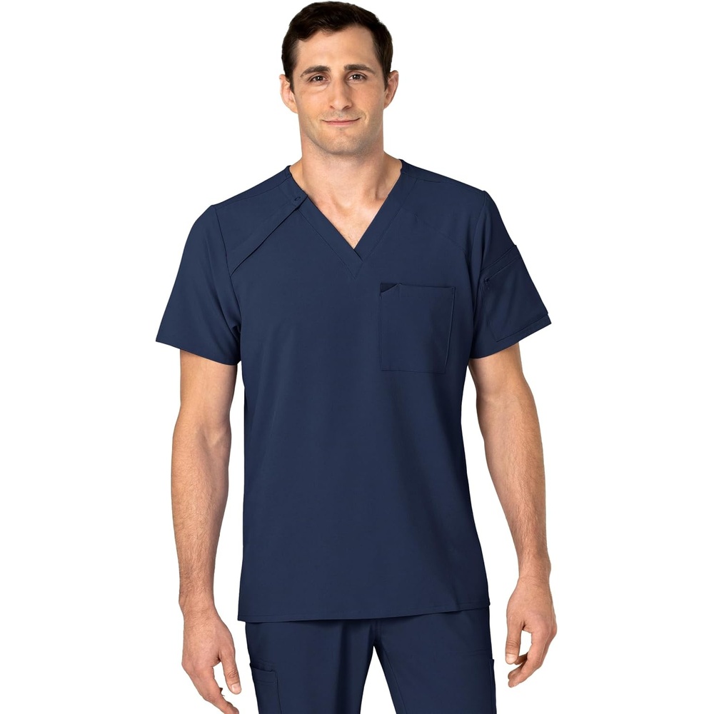 image:imageWINK Mens Scrub TopNavy
