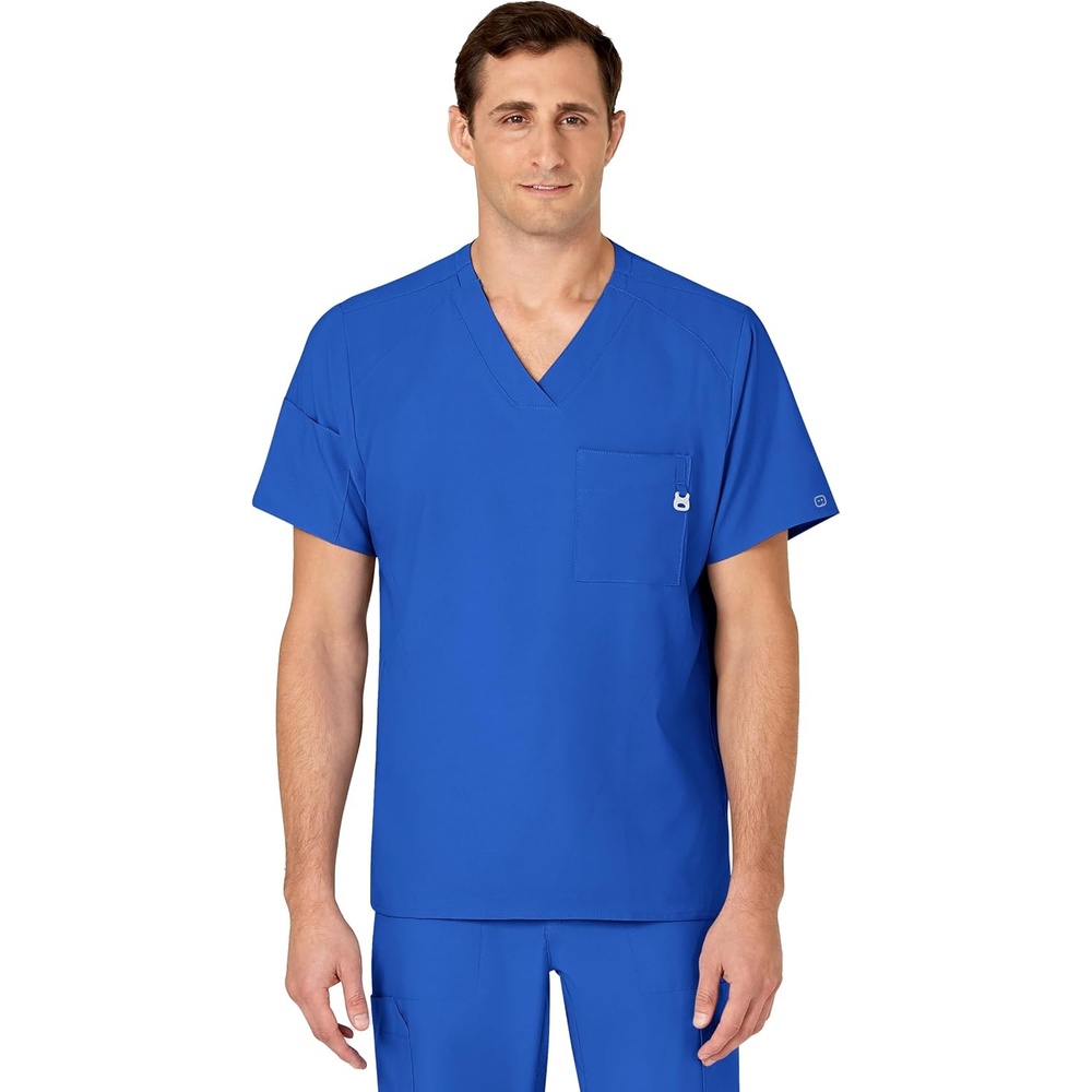 image:imageWINK W123 Mens VNeck Scrub TopRoyal