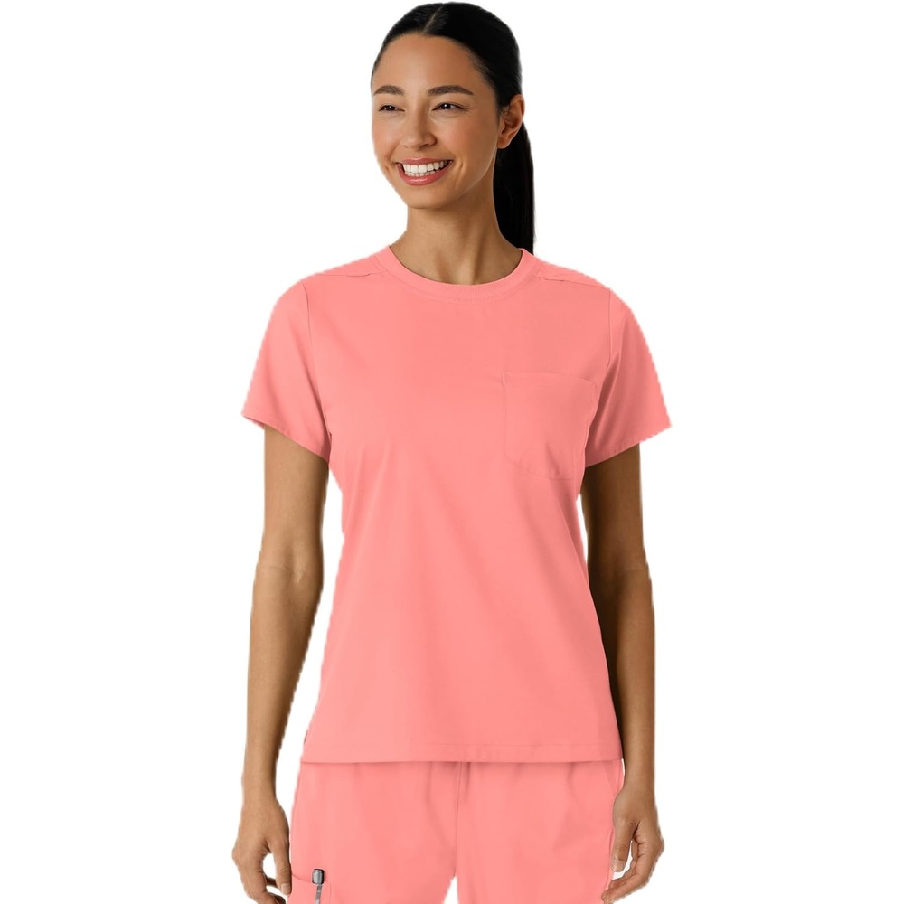 image:imageWink Boundless Womens Classic Scrub TeeParadise Pink
