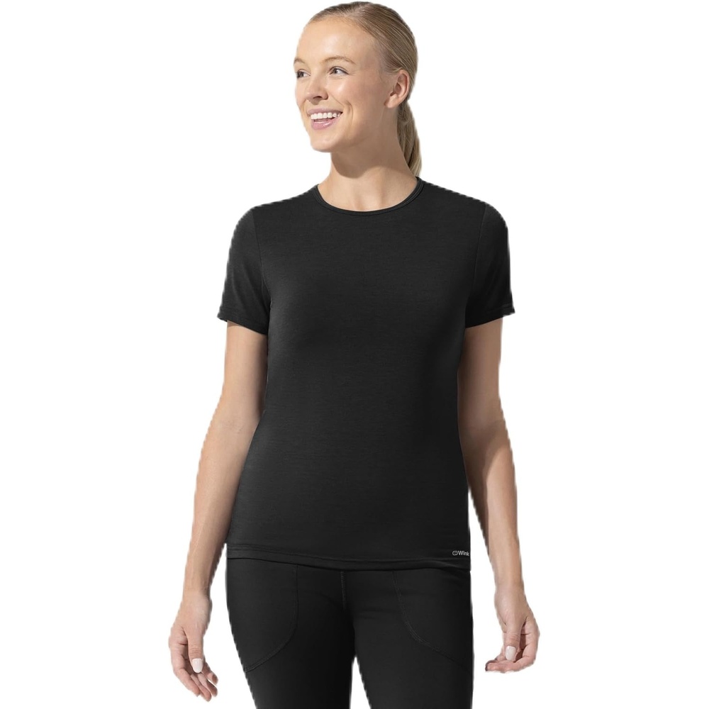 image:imageWink Layers Womens Short Sleeve Essential TeeBlack