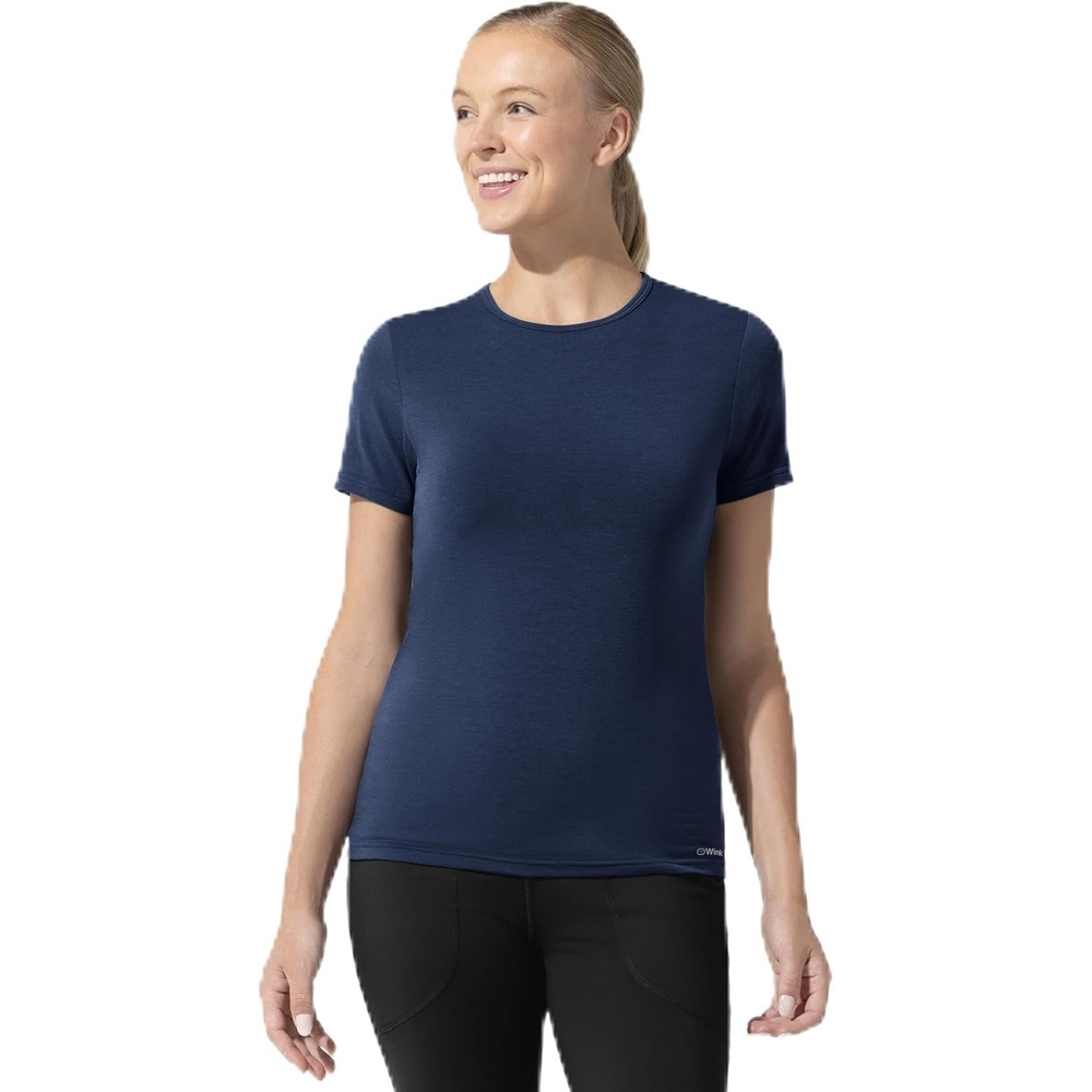 image:imageWink Layers Womens Short Sleeve Essential TeeNavy