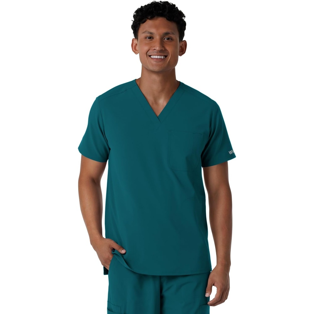 image:imageWink Mens Mens VNeck Scrub TopCaribbean
