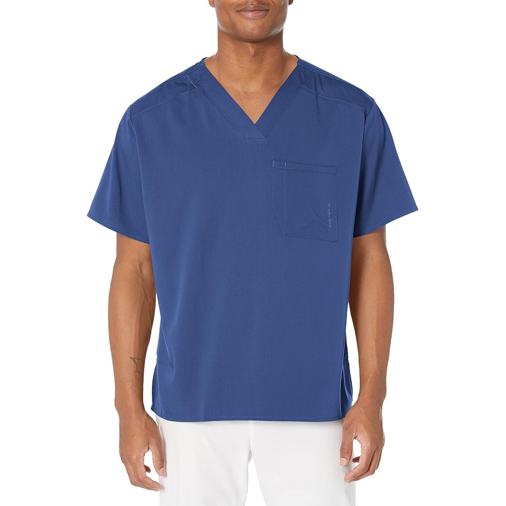 image:imageWink Mens Mens VNeck Scrub TopNavy