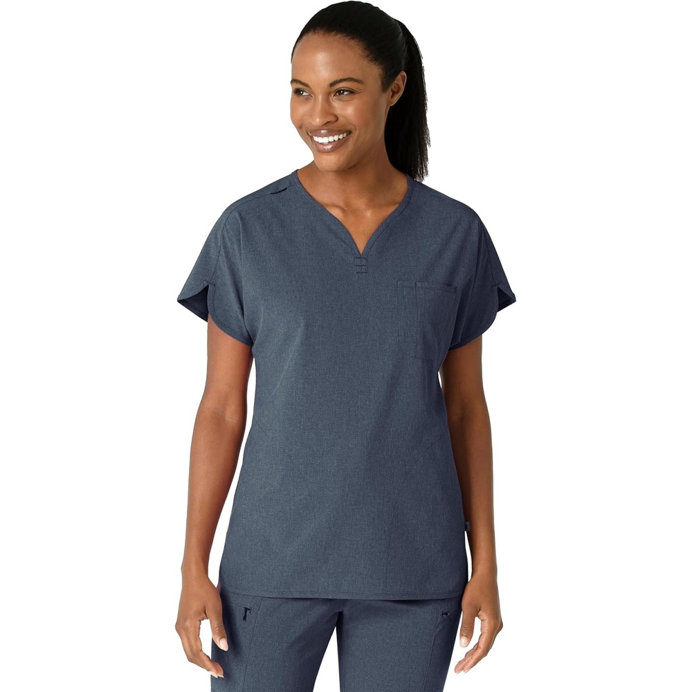 image:imageWink Renew Womens Dolman Scrub TopNavy Heather