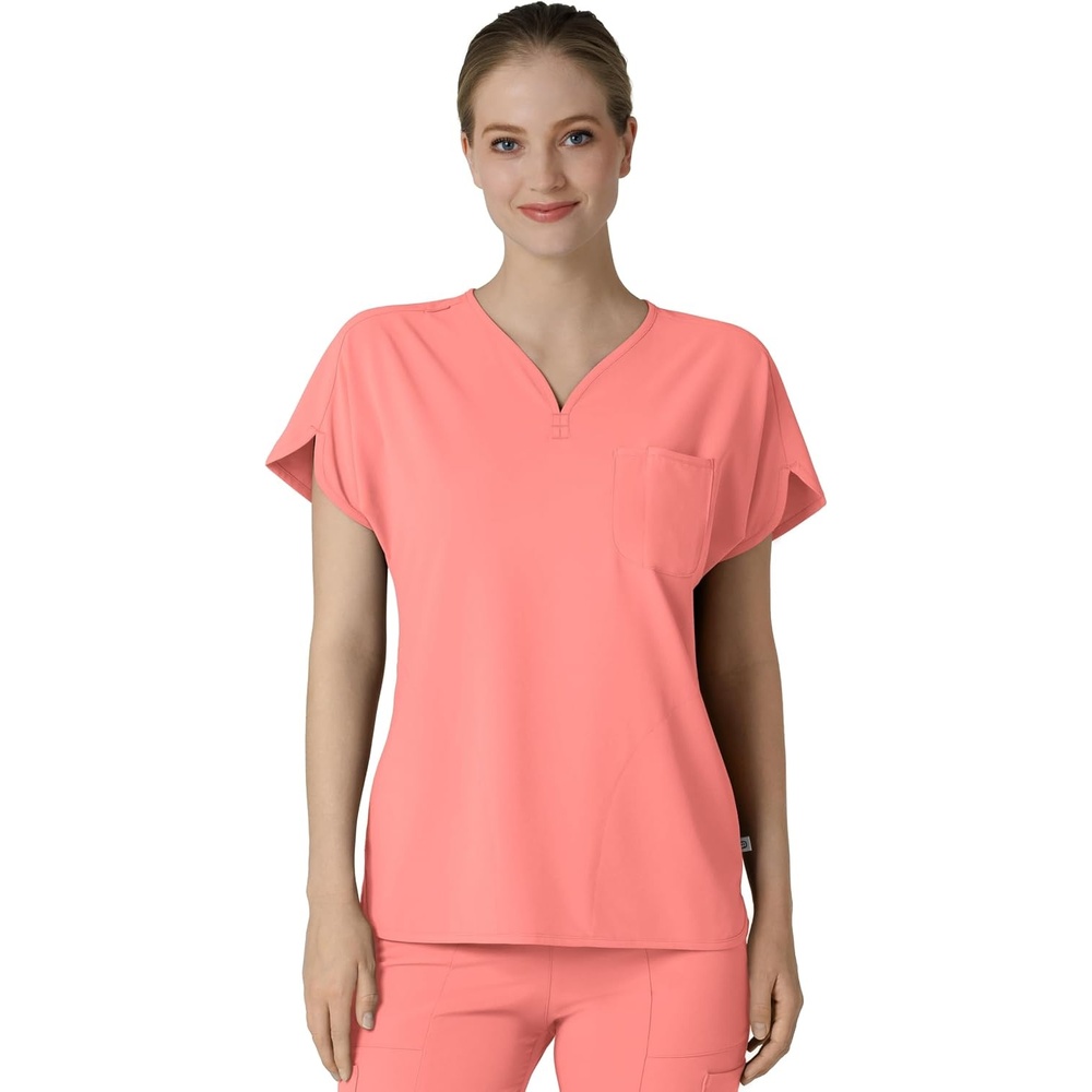 image:imageWink Renew Womens Dolman Scrub TopParadise Pink