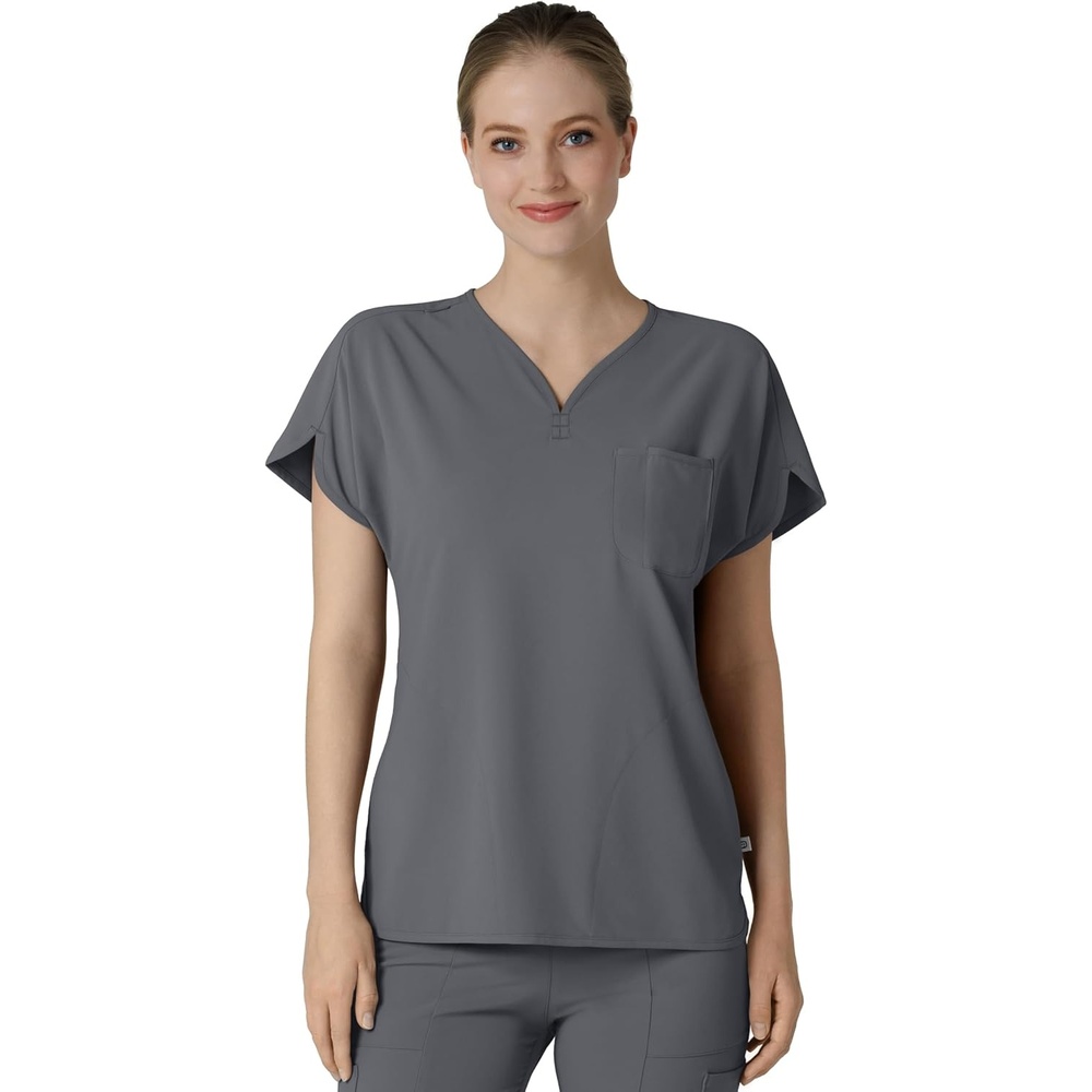 image:imageWink Renew Womens Dolman Scrub TopPewter