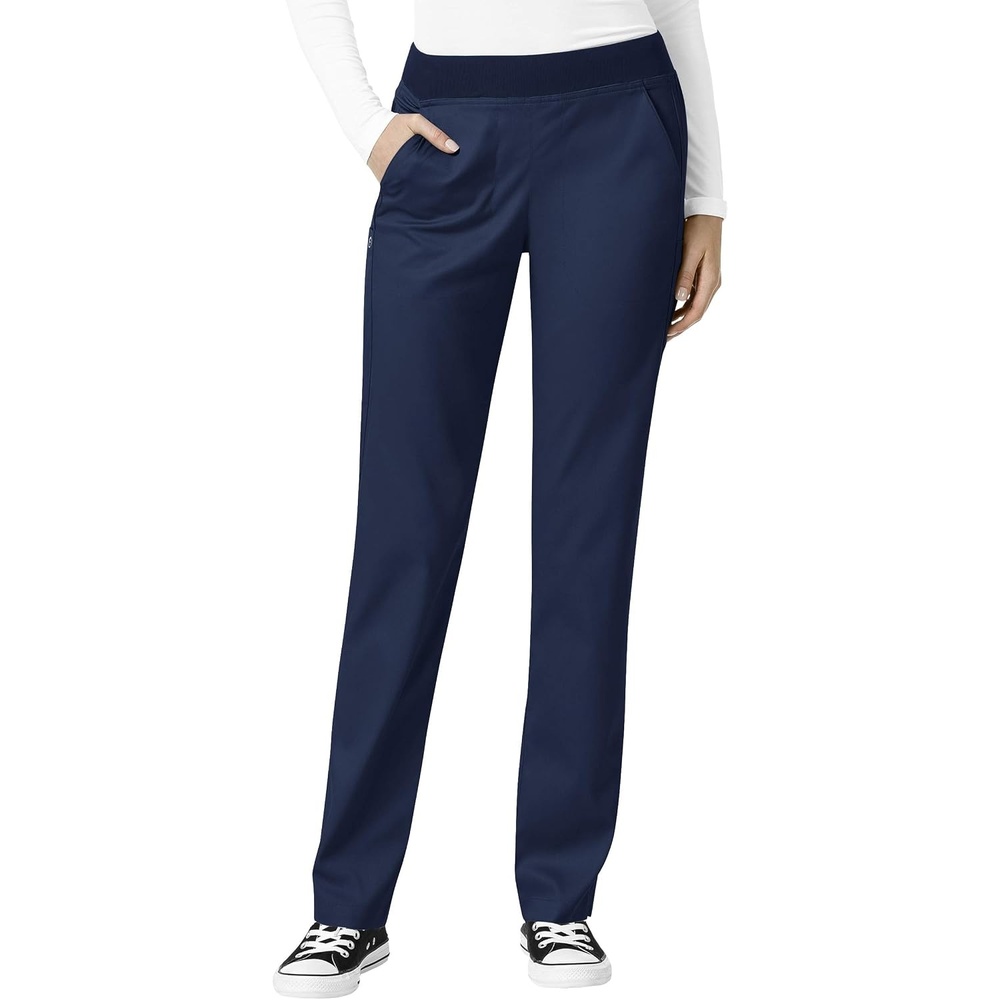 image:imageWonderWink Pro Womens Knit Waist Cargo Pant Navy 3XLarge