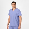 WINK Mens Scrub Top(Ceil Blue)
