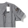 WINK Mens Scrub Top(Grey Heather)