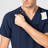 WINK Mens Scrub Top(Navy)