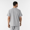 WINK W123 Men’s V-Neck Scrub Top(Grey)