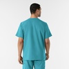WINK W123 Men’s V-Neck Scrub Top(Teal Blue)
