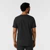 Wink Boundless Men’s Multi Pocket V-Neck Scrub Top(Black)