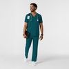 Wink Boundless Men’s Multi Pocket V-Neck Scrub Top(Caribbean)
