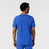 Wink Boundless Men’s Multi Pocket V-Neck Scrub Top(Royal)