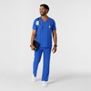 Wink Boundless Men’s Multi Pocket V-Neck Scrub Top(Royal)