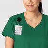 Wink Boundless Women’s 2-Pocket V-Neck Scrub Top(Hunter)