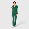 Wink Boundless Women’s 2-Pocket V-Neck Scrub Top(Hunter)