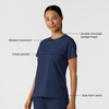 Wink Boundless Women’s Classic Scrub Tee(Navy)